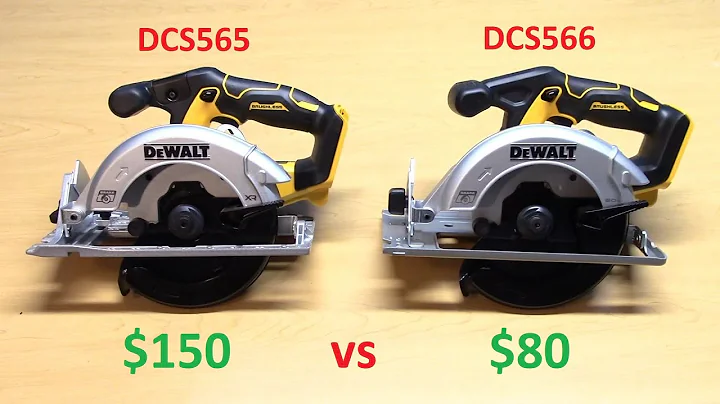 DEWALT 6.5" Circular Saws DCS565 vs DCS566 (Don't get scammed!) DCS565B
