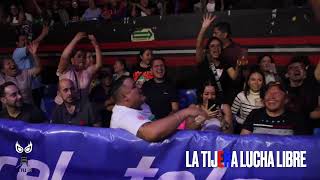 Carta Brava, Hijo de Canis Lupus y Paranoiko Vs Miss Gaviota, Sol y Águila Oriental. Boom/IWRG