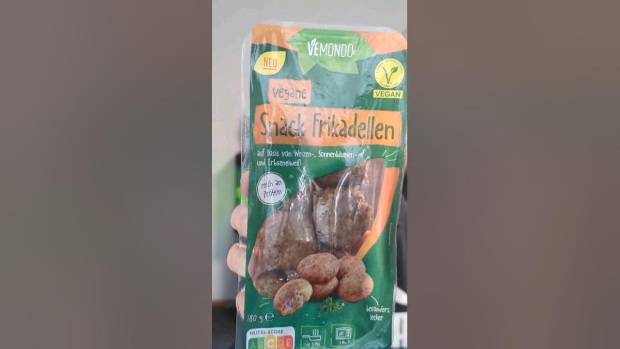 Vegane Snack Frikadellen aus dem Lidl von Vemondo #shorts - YouTube