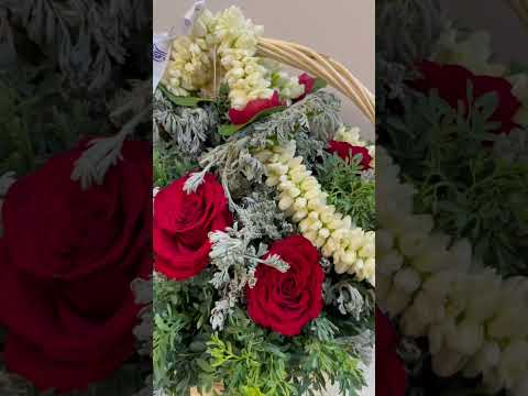 سلة ورد وخطور جميلة لكل المناسبات أريف هدايا جازان ورد اكسبلور ترند