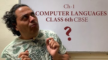 Hindi: Ch-1 ||Computer Languages||Class 6||CBSE