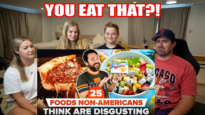 New Zealand Family React to 25 Foods Americans Love That Non Americans Think Are Disgusting!