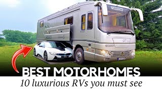 10 Best Motorhomes And Luxury Rvs That Only Rich Can Afford 2019 Edition Youtube