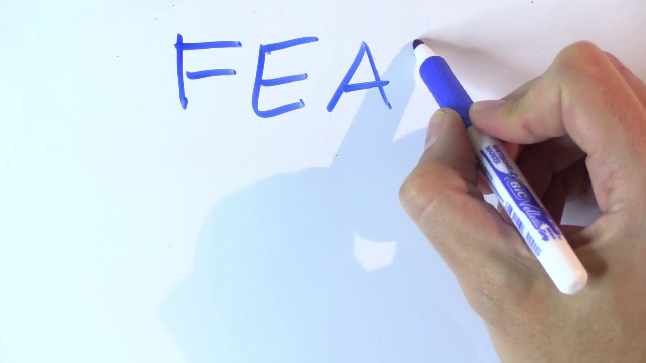 Cómo se escribe miedo en inglés - YouTube