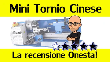 Cosa fare con un mini tornio?