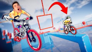 CRAZY BIKEOUT 2 CHALLENGE! *NO MARKERS* (Descenders)