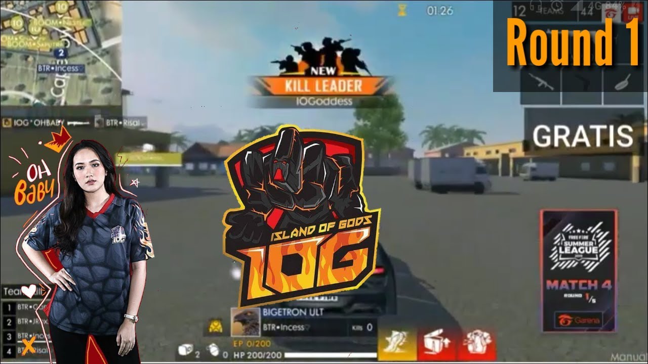 Iog Oh Baby Ngamuk Di Summer League Free Fire 2019 Match 4