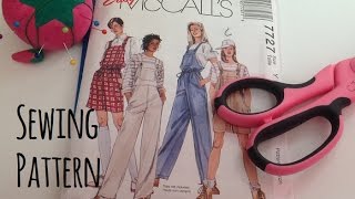 Sewing Pattern from Etsy (Mccalls 7727)