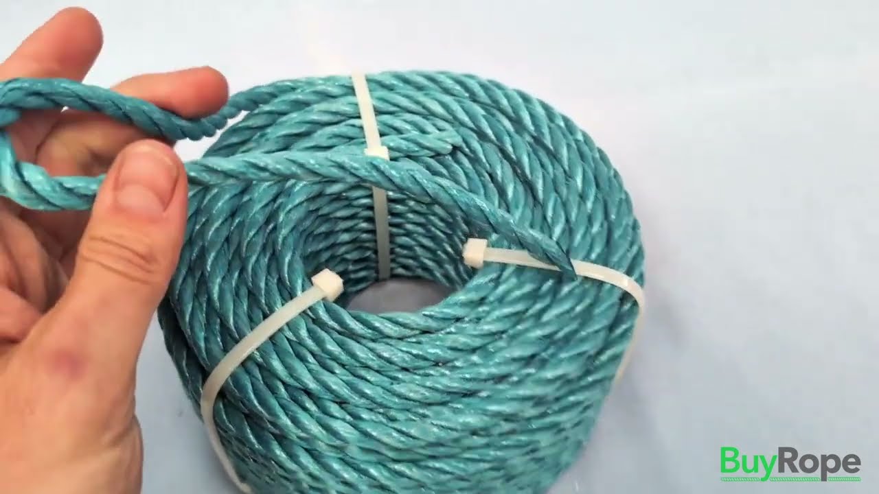 8mm Blue Polypropylene Rope (30m Coil) Demo | BuyRope