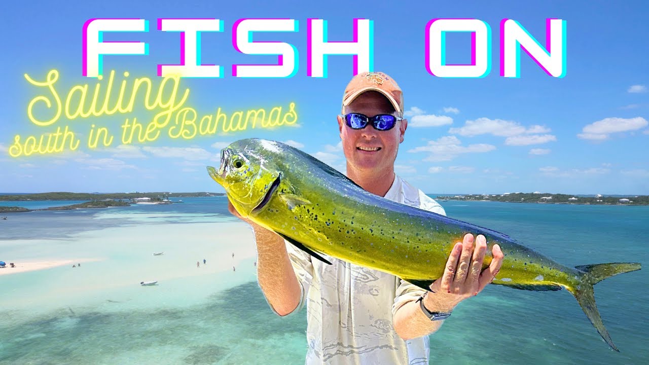 Beautiful Beaches, Even Better FISHING Family of 6 SAILING South to Eleuthera on a Catamaran EP. 21
