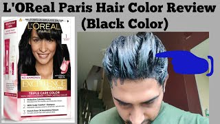 Loreal Paris No Ammonia Excellence Creme Black Hair Colour Review|ये कलर Men भी Use कर सकते है देखे