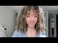 DIY Curly hair Bangs *I don&#39;t actually have bangs*