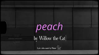 Willow the Cat - Peach (feat. Julia Goodwin) [Lyric Video]