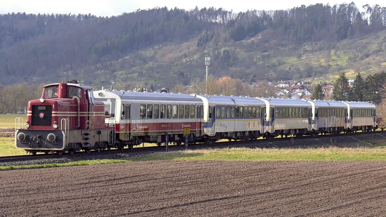 Auf Wiedersehen - Abtransport NE81 Triebwagen des Wiesel