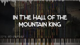 In the Hall of the Mountain King w/ 2.92+ Million Notes | by Sir Spork (Black MIDI)