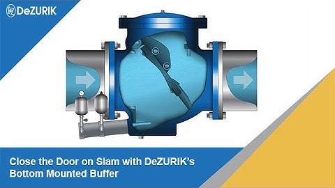 Close the Door on Slam with DeZURIK’s Bottom Mounted Buffer