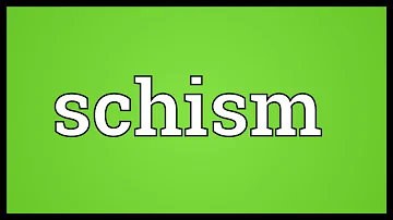 Schism Meaning