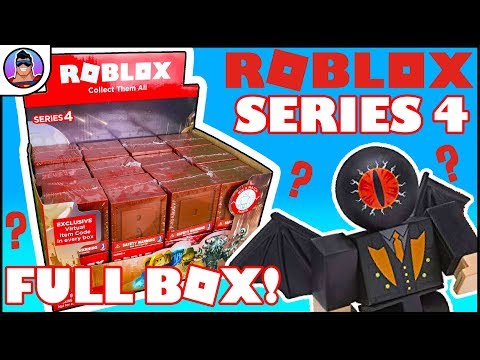 Roblox Series 4 Mystery Box Opening Entire Box To Open - roblox series 4 red brick mystery box buy online see