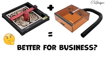 Running a laser business featuring AtomStack A24 Pro 24W Laser Engraver