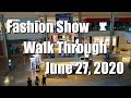 Fashion Show Walk Through June 27 2020