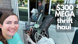 Hunting for Home Decor for resale at the thrift store - amazing decor finds & haul