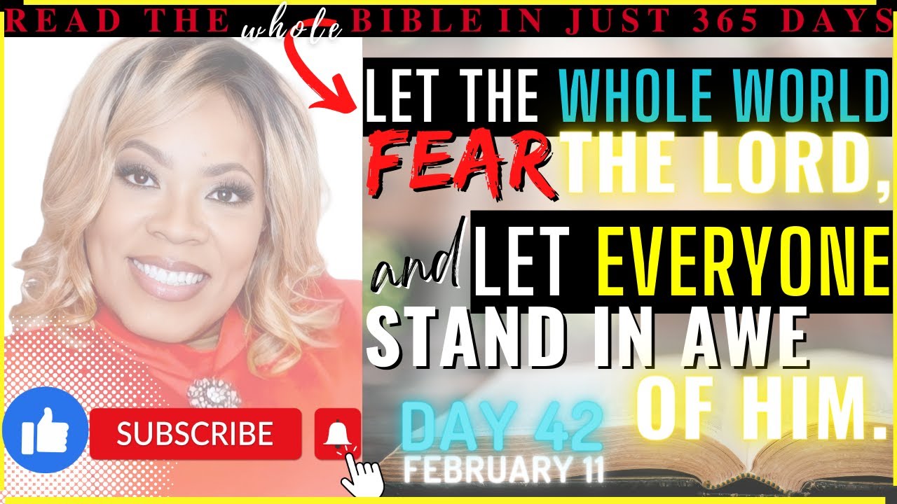 Read the Whole Bible in 365 Days With Pamela Hope - February 11 - YouTube