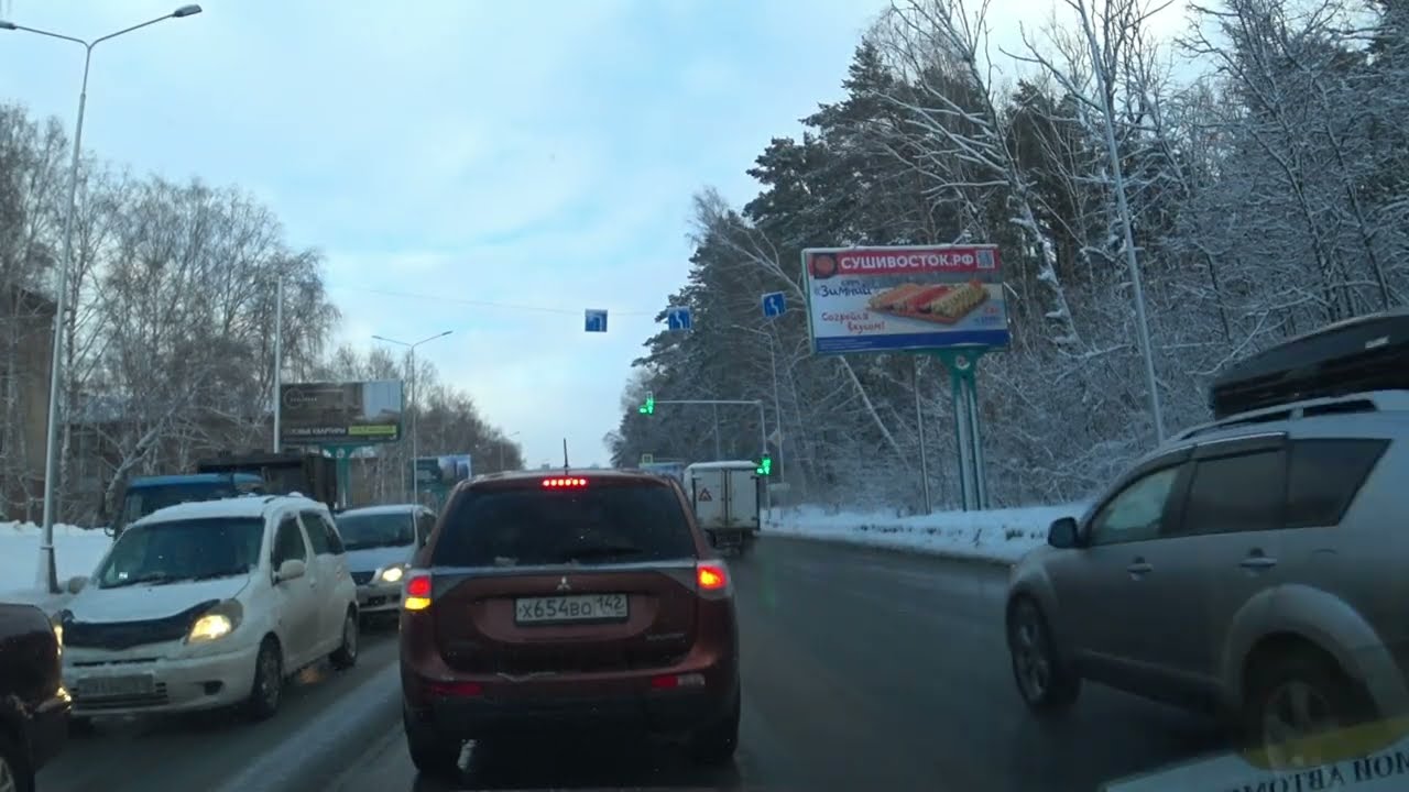 Новосибирск Титова Большевистская Бердское шоссе Ипподромская Сибирь Декабрь Сити154 City154 Обзор