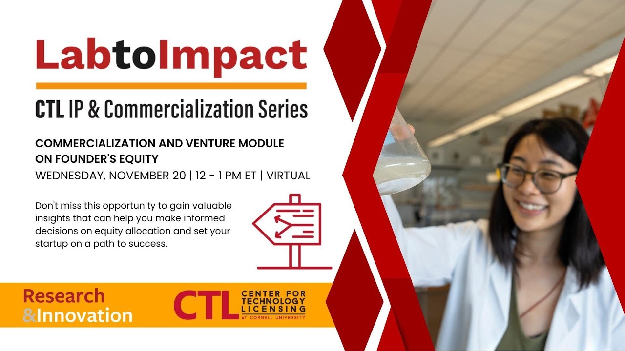 Lab to Impact Commercialization Founder's Equity