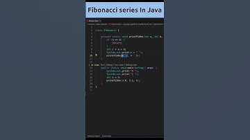 Fibonacci Series in recursion | #shorts #short  #code #program #coding #javascript  #computercoding
