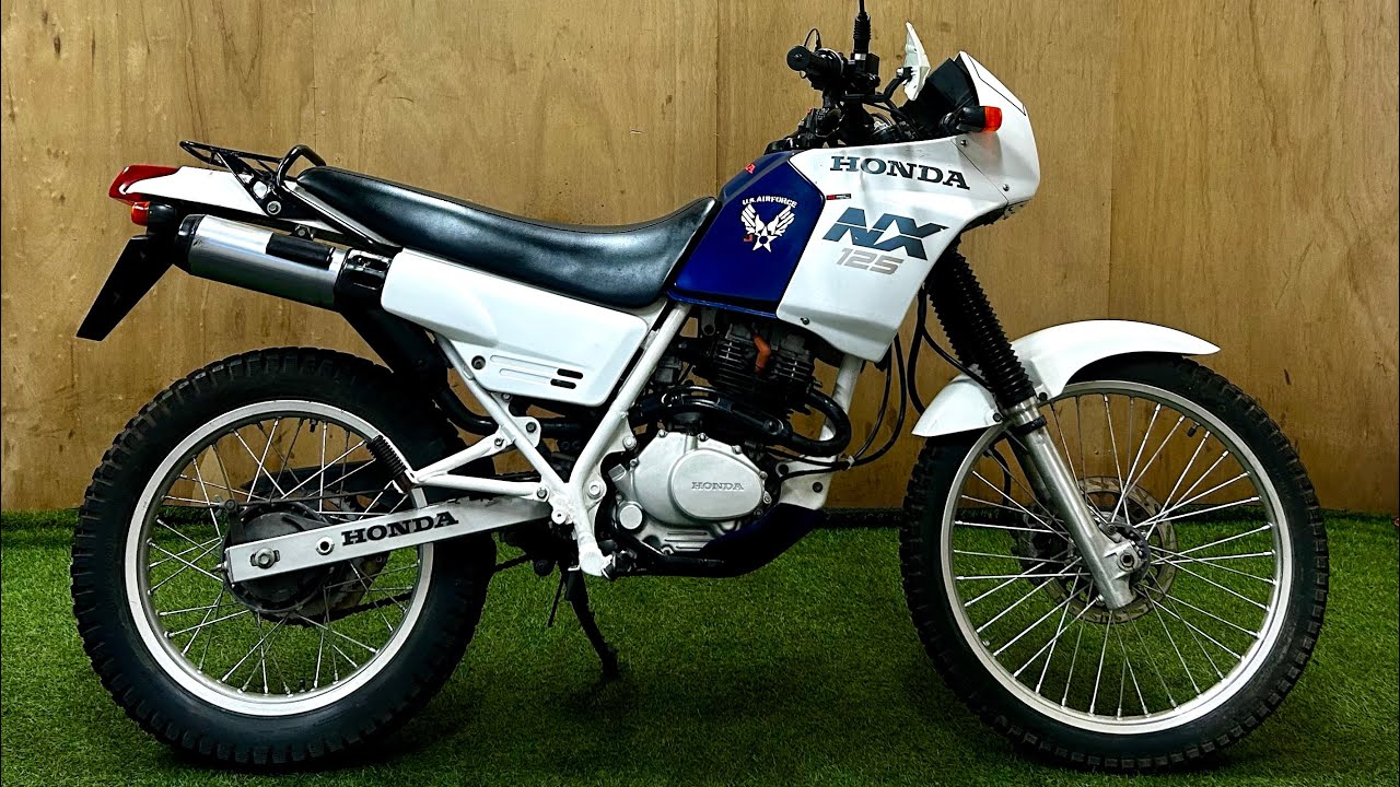 NX125 JD09 実動 ホンダ NX125 JD09 実働 書類付き 吹け上がり良好 デュアルパーパス
