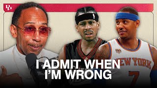 When Carmelo Anthony & Allen Iverson Called Out Stephen A.