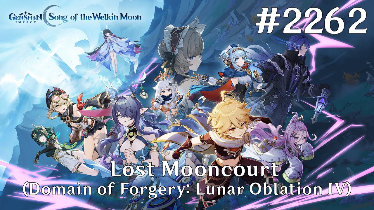 Genshin Impact Walkthrough Part 2262 - Lost Mooncourt (Domain of Forgery: Lunar Oblation IV)