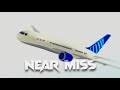 Near missroblox plane crash movie