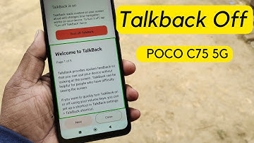 How To Disable Talkback in Poco C75 5G | Poco C75 Talkback Off Kaise Kare