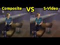 Playstation 1 Dithering - Composite vs. S-video