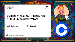 Famous Building With x402 Agents, Paid APIs, & Embedded Wallets I Josh Nickerson and Erik Reppel Net Worth