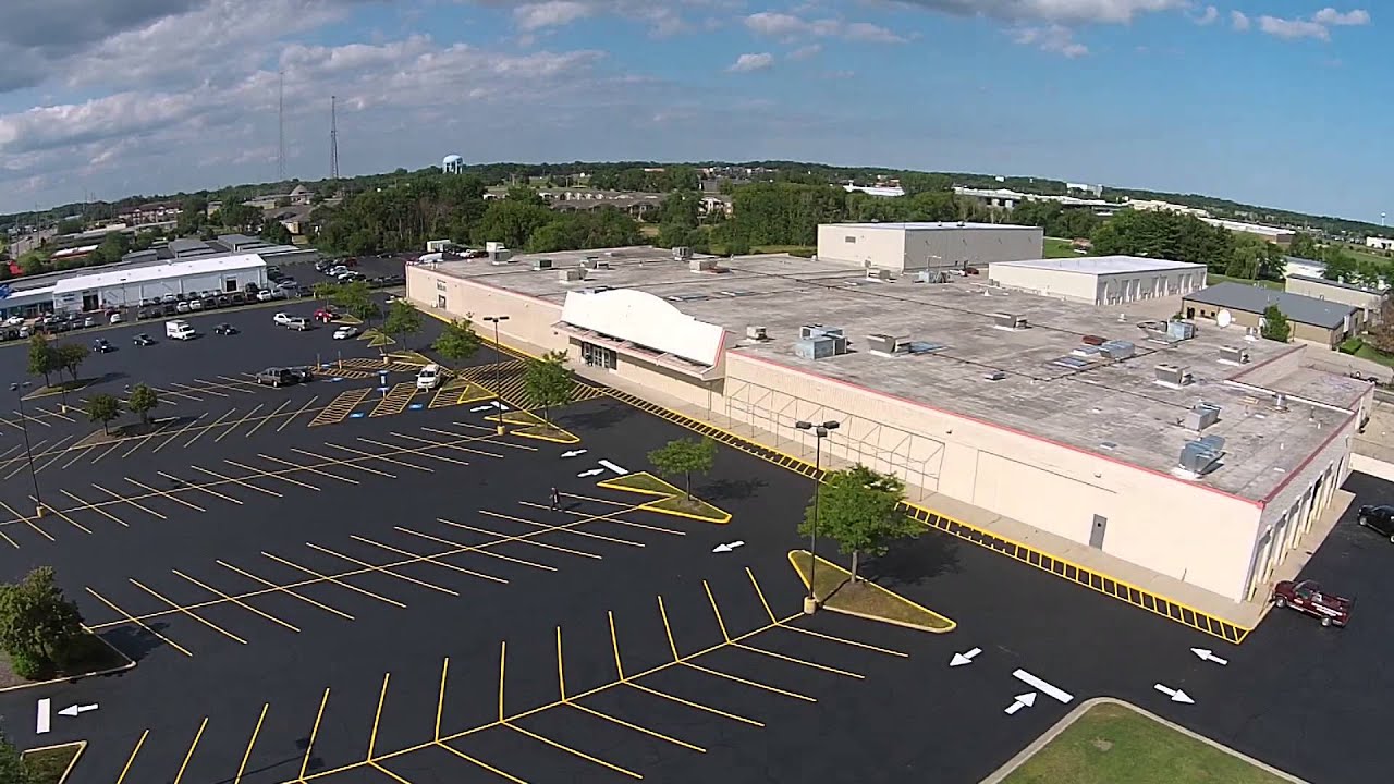 PLSM Parking Lot Aerial filmed by TurnKey Digital