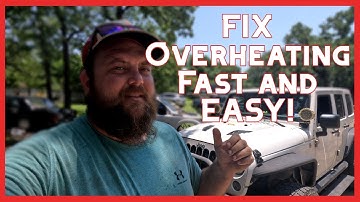 Jeep Wrangler Overheating? | Thermostat Replacement DIY (2012–2018 JK)