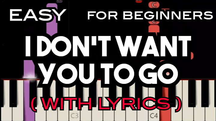I DON'T WANT YOU TO GO ( LYRICS ) - LANI HALL | SLOW & EASY PIANO
