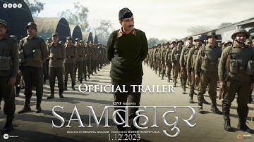 Samबहादुर - Tráiler oficial | Vicky Kaushal | Meghna Gulzar | Ronnie S | En cines el 1 de diciemb...