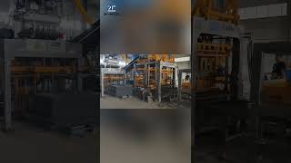 ZCJK ZC1000 Automatic Block Production Line at Customer Site
