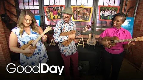 Tiny Instrument, Big Sound: Court Learns How to Play the Ukulele!