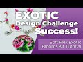 Exciting reveal whats inside  soft flex the exotic blooms bead kit