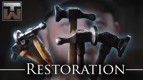 5 Super Rare Hammers - Restoration - Chasing and Repoussé