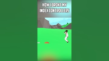 How I Broke My Valve Index Controllers In VRChat #shorts