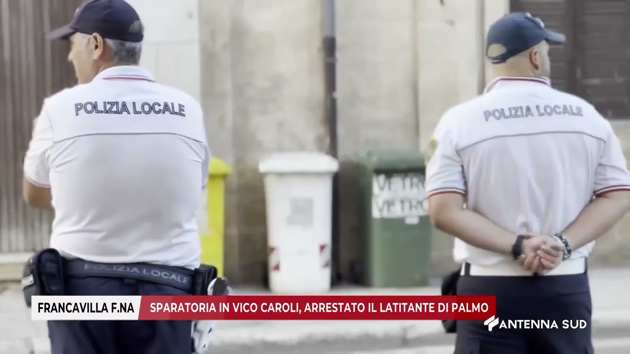 01 APRILE 2025 - FRANCAVILLA F.NA (BR) - SPARATORIA IN VICO CAROLI, ARRESTATO IL LATITANTE DI PALMO