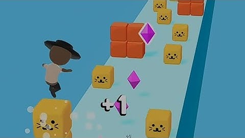 CUBE SURFER All levels gameplay New Update // Best games ios, Android // Game Run Funny 2022