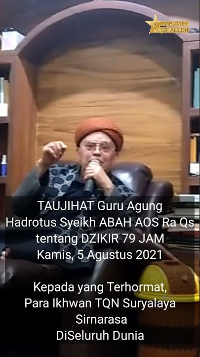 Maklumat Terbaru Dzikir 79 Jam
