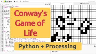 Conway's Game of Life - Part 1 by Coding Cassowary 594 views 1 year ago 31 minutes