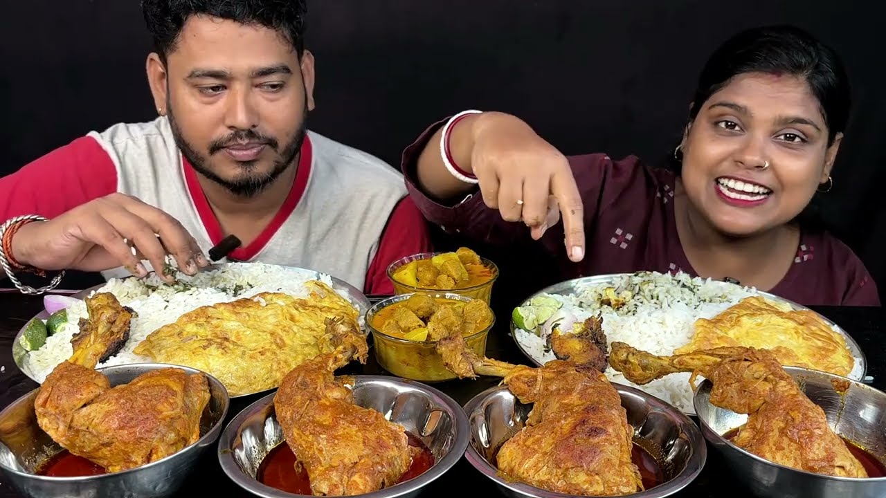 chicken leg rice posto dal eating challenge